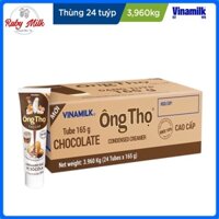 [Date 8.2024] Thùng 24 Tuýp Sữa Ông Thọ Vị Socola 165g