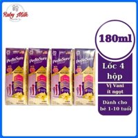 [Date 8.2025] Lốc 4 Hộp Sữa Pha Sẵn Pediasure 110ml/180ml