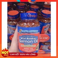 [Date 8/2025]Viên uống dầu cá hồi Pure Alaska Omega-3 Wild Alaskan Salmon Oil - Small Family