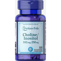 [Date 8/27] Puritans pride Choline Inositol - Viên uống tăng cường hệ miễn dịch, cải thiện thiếu máu và tim mạch