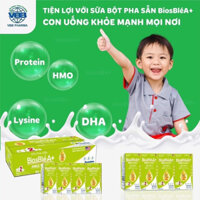 [date 9/2014] Sữa bột pha sẵn Bioble a+ cho bé từ 1 - 10 tuổi hộp 110ml ( thùng 48 hộp)