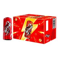 DATE 9/2025- Thùng 24 Lon Nước Tăng Lực Sting Dâu (320ml/lon)