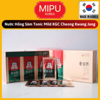 (Date 9/2026) Nước Hồng Sâm Tonic Mild KGC Hộp 30 gói x 50ml Cheong Kwang Jang