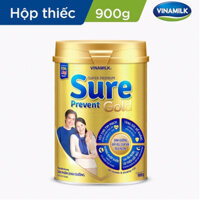 [Date 9/2026] Sữa bột cho người lớn tuổi Vinamilk Sure Prevent 900g, 400g (Hộp thiếc)