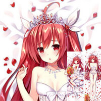 Date A Live Kotori Itsuka Gối Dakimakura Vỏ Gối Trang Trí Chăn Ga Gối Full Gối