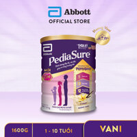[Date mới 2026] 2-8 Lon Sữa bột Pediasure 1.6kg hương vani