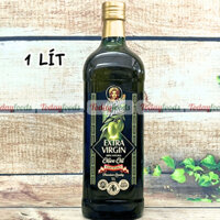 [DATE MỚI 22/04/2027] Dầu Olive Extra Virgin Latino Bella chai thủy tinh 1L