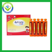Date mới - Avisure Iron bổ sung sắt hữu cơ cho bé Từ 3 tuổi và người lớn dạng siro 20 ống dễ uống