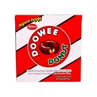 [DATE MỚI] Bánh Donut Doowe Socola nhân kem trứng hộp giấy 300g