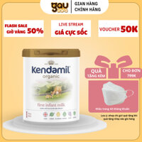 [Date mới-Bay Air] Sữa nguyên kem Kendamil Organic Số 1,2,3 Sữa Bột Công Thức Hữu Cơ 800g mã SP0451