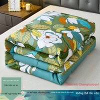 (Date mới) Chăn bông lụa lông vũ dày mùa đông, chăn mùa thu đông, chăn điều hòa, chăn giặt máy, chă