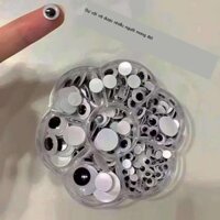 (Date mới) Chất liệu nhãn dán mắt giống nhau của Little Red Book, hoạt động của mắt động vật, nhãn