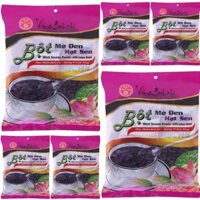 [DATE MỚI] COMBO 5 BỊCH BỘT MÈ ĐEN + HẠT SEN BÍCH CHI BD 350G