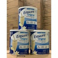 date mới của Mỹ Sữa bột Ensure Original Nutrition Powder mẫu mới hàng Mỹ