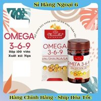 [DATE MỚI ĐỦ BILL] Viên uống Omega 369 Mirrolla Hàng Nga lọ 100 viên