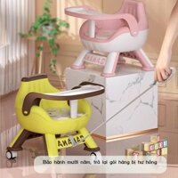 (Date mới) Ghế đẩu trẻ em, ghế gọi em bé, ghế đẩu nhỏ gia đình, ghế ăn cho bé, ghế tựa lưng, ghế th
