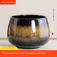 (Date mới) Giá cả phải chăng gốm cát tím cặn trà bể xây dựng bể chứa nước cặn trà xô nước bát nước