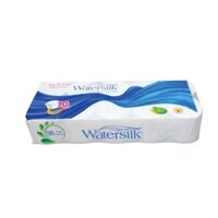 [Date Mới]' Giấy vệ sinh Watersilk không lõi, lốc 10 cuộn