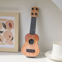 (Date mới) Hộp Nhạc Đàn Ukulele Retro Đàn Guitar Hộp Nhạc Để Bàn Đồ Trang Trí Trang Trí Phòng Ngủ T