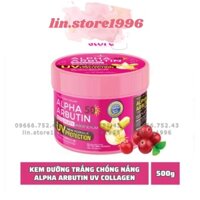 [DATE MỚI] Kem Dưỡng Trắng Da Chống Nắng Alpha Arbutin Collagen Body Serum UV 50 SPF Precious Skin Thái Lan 500g _lin.st