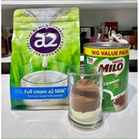 DATE MỚI MILO ÚC +A2 ÚC +MILO THÁI 1 LỐC 8 HỘP