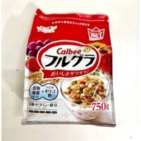 [DATE MỚI] Ngũ cốc Calbee đỏ, trắng Nhật Bản 750g chính hãng