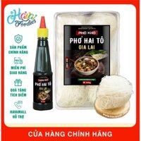 [DATE MỚI NHẤT] Combo Phở Khô Gia Lai Gia Truyền 500gr + Tương Đen 250gr