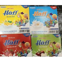 date mới nhất  sữa chua hoff 1thùng 4 vị đầy đủ táo ,chuối, dâu