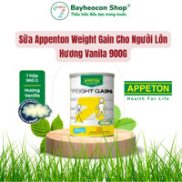 [Date mới] Sữa Appeton Weight Gain cho Người lớn hương Vanilla lon 900g