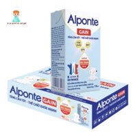 (Date mới) Sữa bột pha sẵn Alponte Gain, Alponte Gain Gold 110ml/1 hộp (1 thùng có 48 hộp)