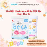 [Date Mới] Sữa Morinaga Nội Địa Nhật Hàng Air 800g Giúp Tiêu Hóa Tốt, Bổ Sung DHA