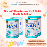 [Date Mới] Sữa NAN Nga Optipro HMO 800G Đủ Số 1,2,3,4