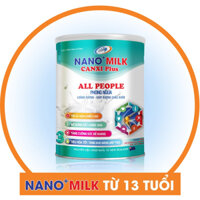 [Date mới] Sữa NANO+MILK ALL PEOPLE cho người loãng xương chất lượng New Zealand - Sữa Bột Công Thức 900gr.