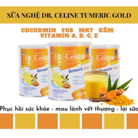(Date mới )Sữa nghệ Dr. Celine Tumeric Gold phục hồi sức khoẻ 400g( có ship hoả tốc HCM)