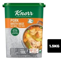 [Date Mới]' Súp nền Knorr Professional thịt heo, hộp 1.5kg - MM