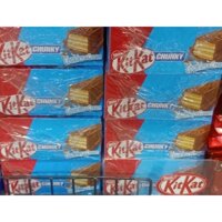 [Date Mới] Tết - Bánh Quy Kem Kitkat Chunky , hộp 24 thanh x 38g - BM