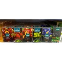 [DATE MỚI] Trà Dilmah bạc hà , Đào , Vải , Dâu , Việt Quất , Bá Tước , hộp giấy 20 gói x 1.5g