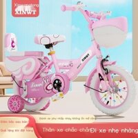 (Date mới) Xe đạp trẻ em bé gái 2-3-6-7-10 tuổi Xe đạp bé trai Xe đạp trẻ em có bánh phụ