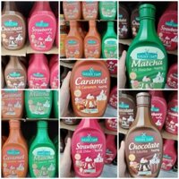 [Date Mới] Xốt Topping Dâu , Matcha , Caramel , Chocolate Golden Farm 630g - MM