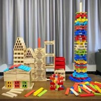 (Date mới)Nhật ký xếp hình lắp ráp Caple Archimedes khối xây dựng chủ mẫu giáo xếp chồng đồ chơi xây dựng