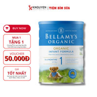 [DATE MỚI]Sữa Công Thức Hữu Cơ Bellamy's Organic 900g