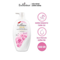 [Date mới]Sữa tắm nước hoa Enchanteur Romantic 650g