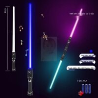 ☍◊(Date mới)♕Thanh kiếm lazer Star Wars Ánh sáng đồ chơi phát đèn flash huỳnh quang cho trẻ em-Lhgb39