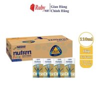 [Date T01/26] Thùng 36 hộp x 110ml từ 1 tuổi Sữa pha sẵn Nutren Junior vị Vani - Thụy Sỹ