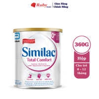 [Date T06/27] Sữa bột Similac Total Comfort số 0+ lon 360g