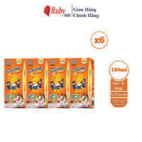[Date T08/25] Combo 6 Lốc 4 hộp sữa bột pha sẵn Abbott Grow Gold hương Cacao 180ml/hộp