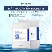 [Date T10/2025] Hộp 5 miếng mặt nạ Dr. Pepti Soothing Boost Up