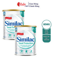 [Date T10/2026] Combo 2 lon Sữa bột dinh dưỡng công thức Similac Total Protection 2+ 850g/lon