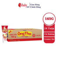 [Date T10/24] Thùng 24 Tuýp Sữa Đặc Có Đường Ông Thọ Đỏ 165g