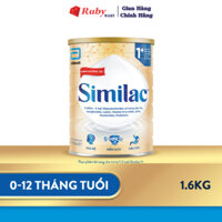 [Date T10/26] Sữa bột Similac 3/1+ 1.7kg/ 1.6kg/lon Dinh Dưỡng 5G